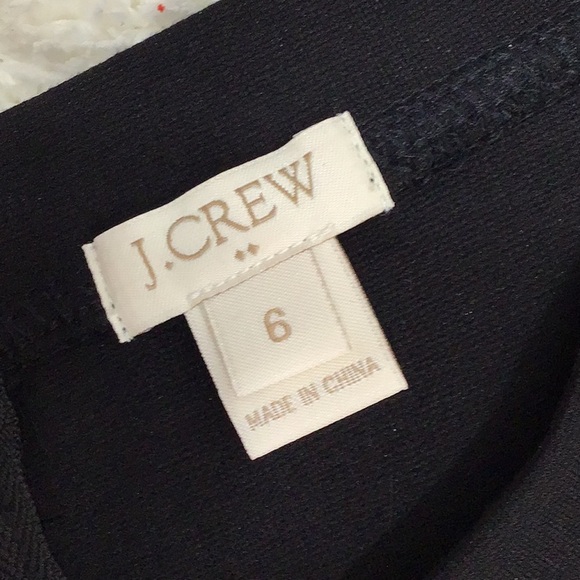 J. Crew black zipper pocket shift dress 6 - Picture 8 of 12